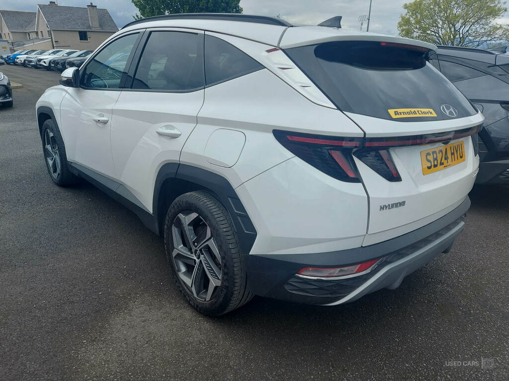 Hyundai Tucson 1.6 Tgdi Ultimate 2Wd SB24HYU White #4