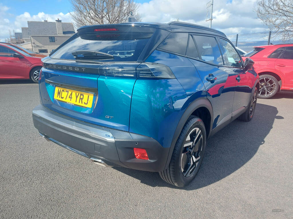 Peugeot 2008 1.2 Puretech 130 Gt Eat8 MC74YRJ Blue #3