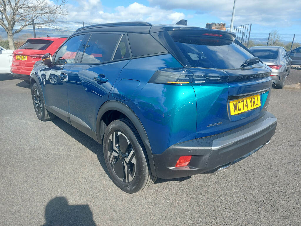 Peugeot 2008 1.2 Puretech 130 Gt Eat8 MC74YRJ Blue #4