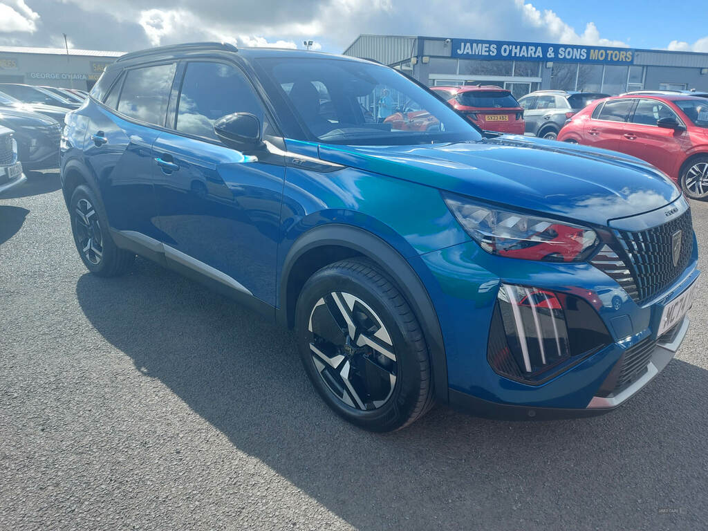 Peugeot 2008 1.2 Puretech 130 Gt Eat8 MC74YRJ Blue #2