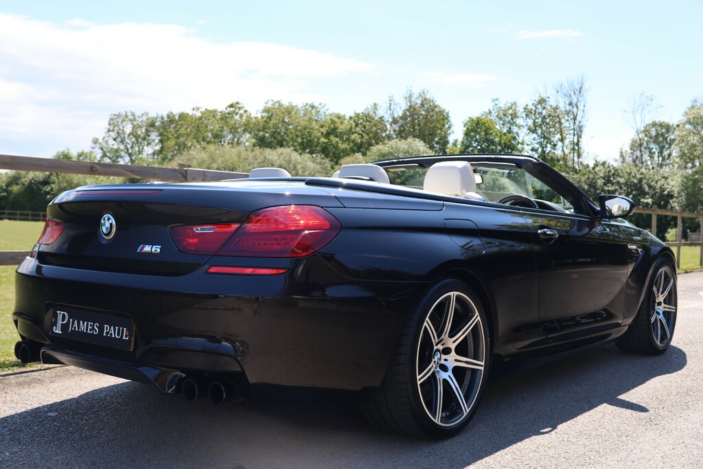 BMW M6 4.4 V8 Convertible Dct Euro 6 Ss 56 Black #3
