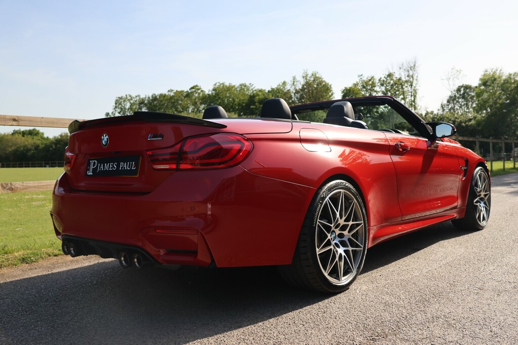 BMW M4 3.0 Biturbo Competition Convertible Dct AU67ZFS Red #3