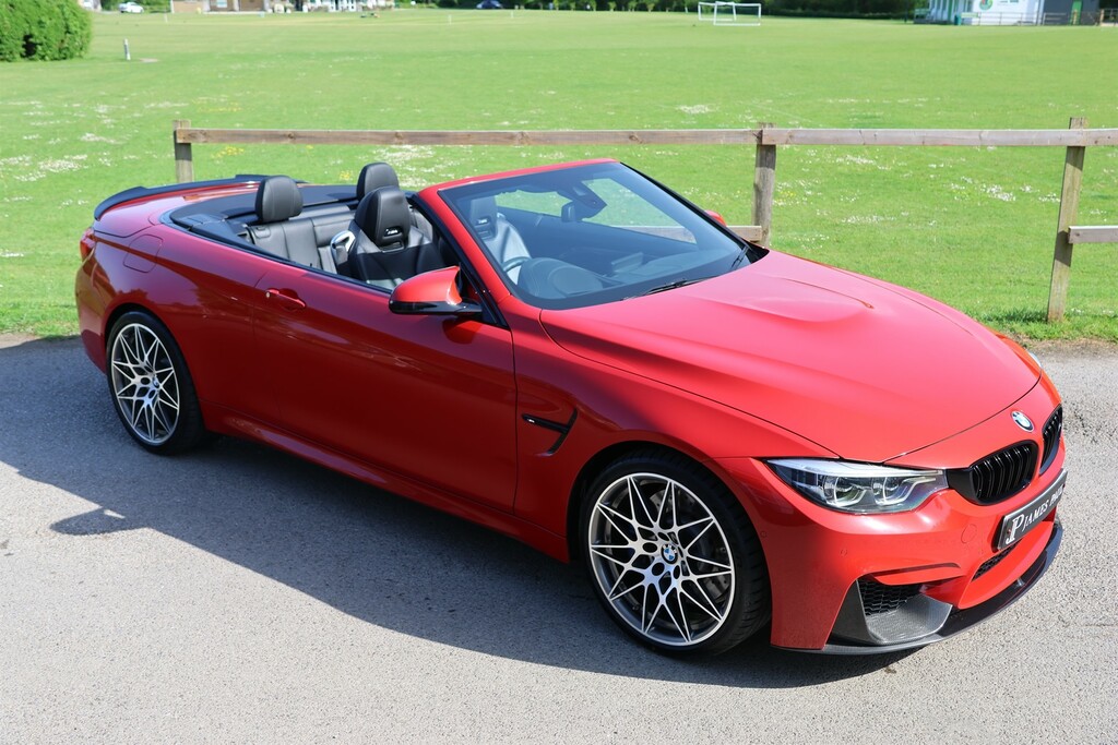 BMW M4 3.0 Biturbo Competition Convertible Dct Red
