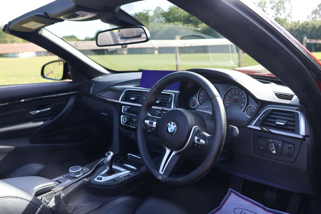 BMW M4 3.0 Biturbo Competition Convertible Dct AU67ZFS Red #6