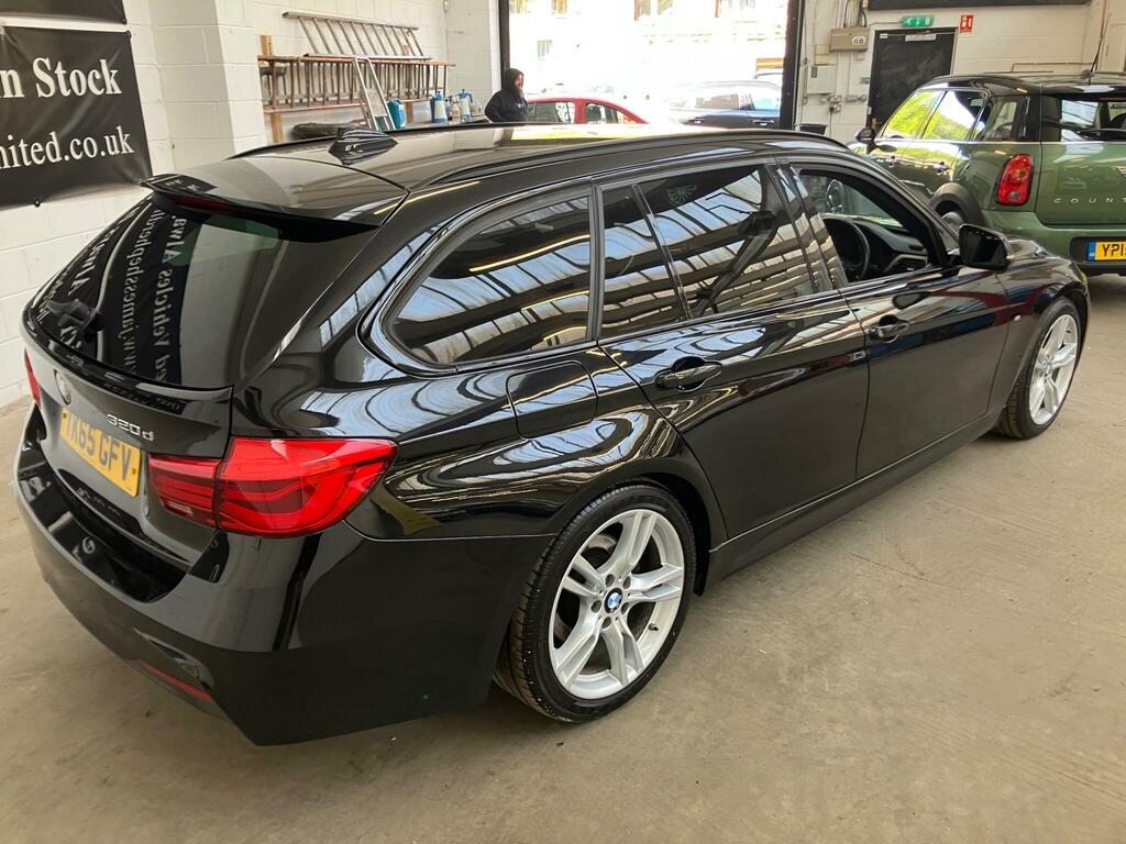 BMW 3 Series 2.0 320D M Sport Touring Euro 6 Ss YK65GFV Black #2