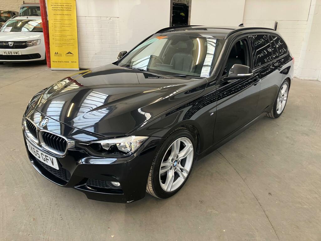 BMW 3 Series 2.0 320D M Sport Touring Euro 6 Ss YK65GFV Black #6