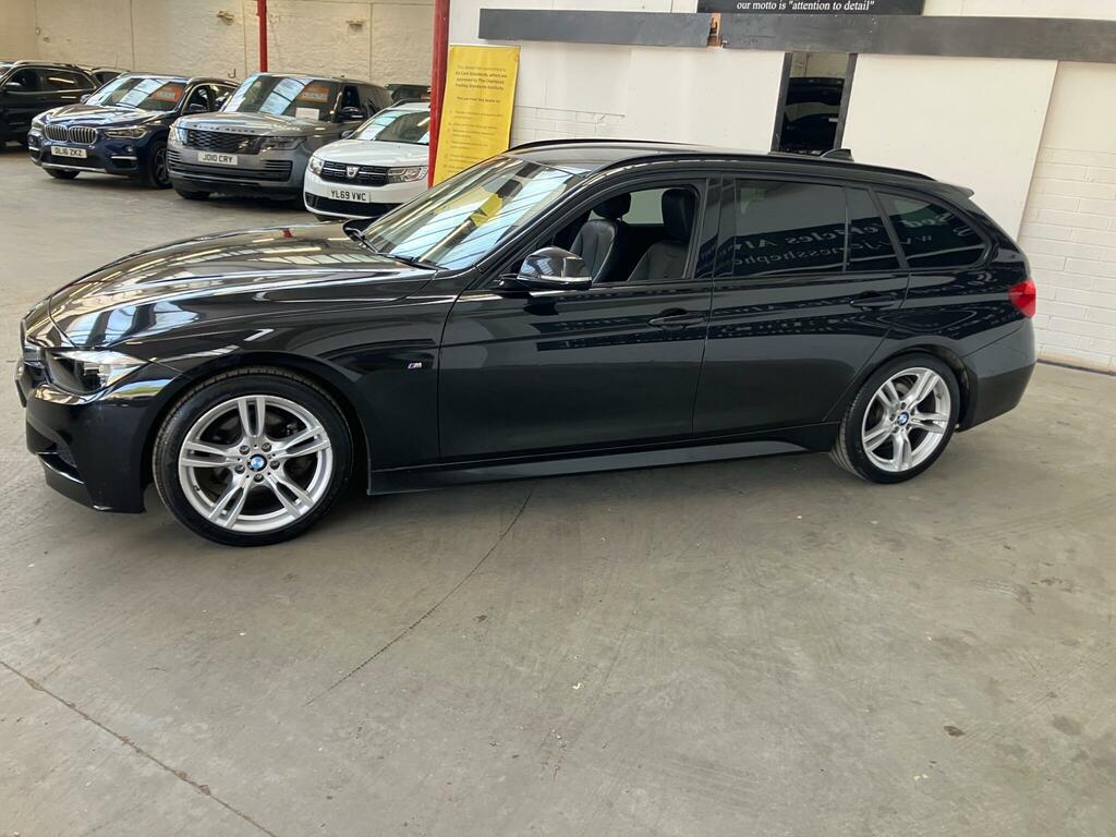 BMW 3 Series 2.0 320D M Sport Touring Euro 6 Ss YK65GFV Black #5