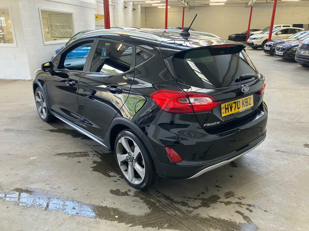 Ford Fiesta 1.0T Ecoboost Active X Euro 6 Ss HV70KBZ Black #5