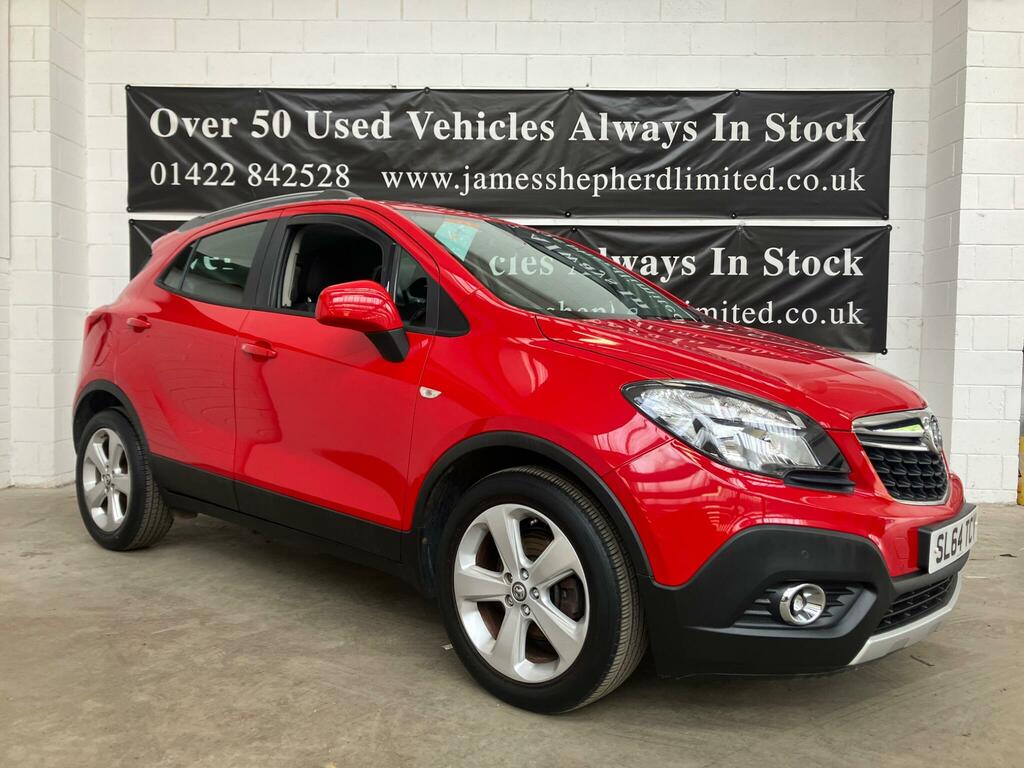Vauxhall Mokka 1.6 Exclusiv 2Wd Euro 5 Ss SL64TCY Red #2