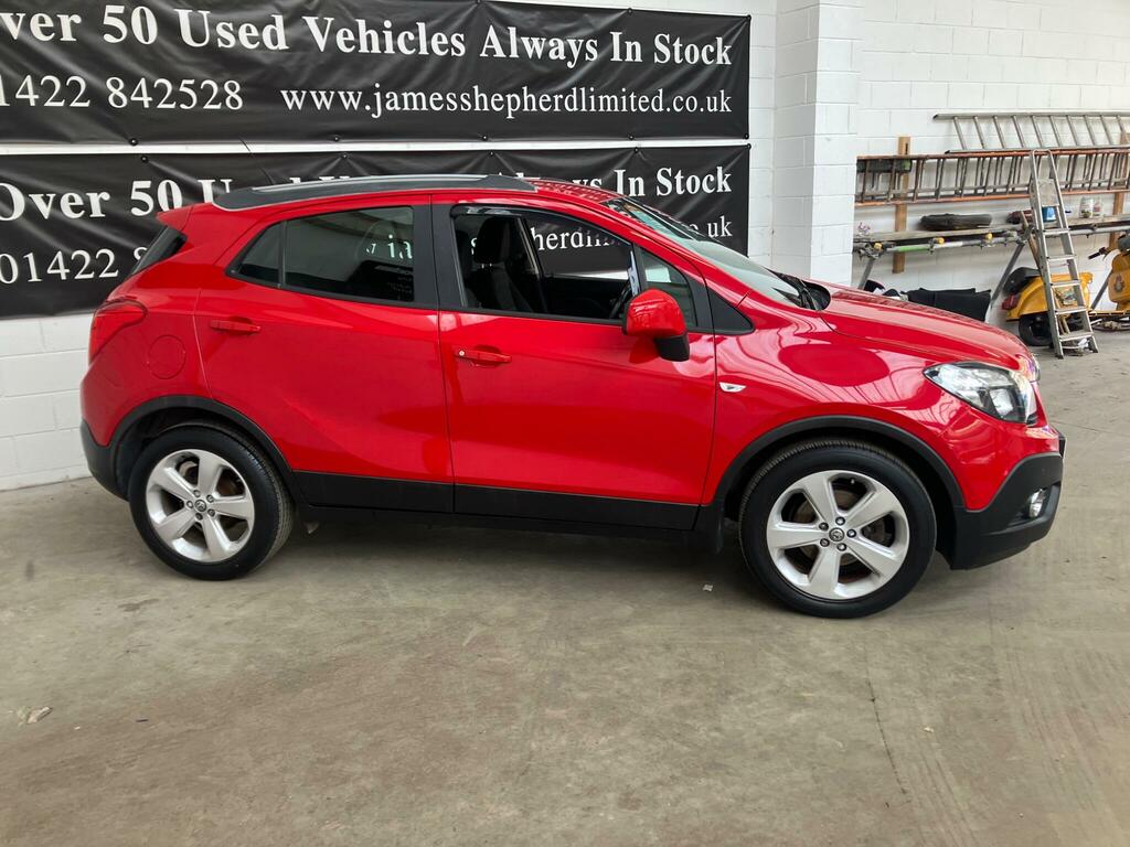 Vauxhall Mokka 1.6 Exclusiv 2Wd Euro 5 Ss SL64TCY Red #3