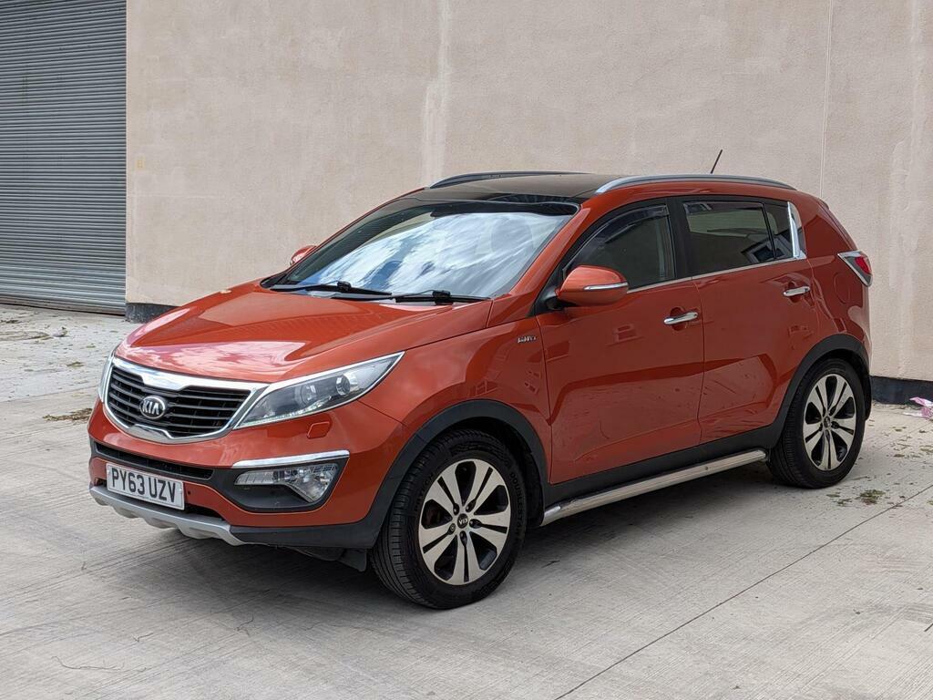 Kia Sportage 2.0 Crdi Kx-3 Awd Euro 5 PY63UZV Orange #6