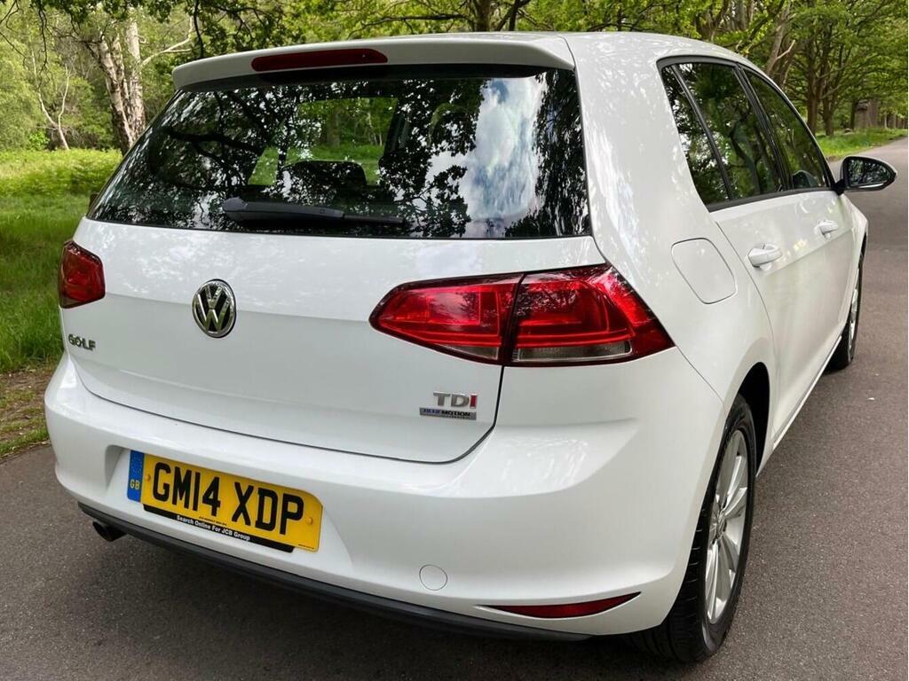 Volkswagen Golf 1.6 Tdi Bluemotion Tech Se Euro 5 S S GM14XDP White #5