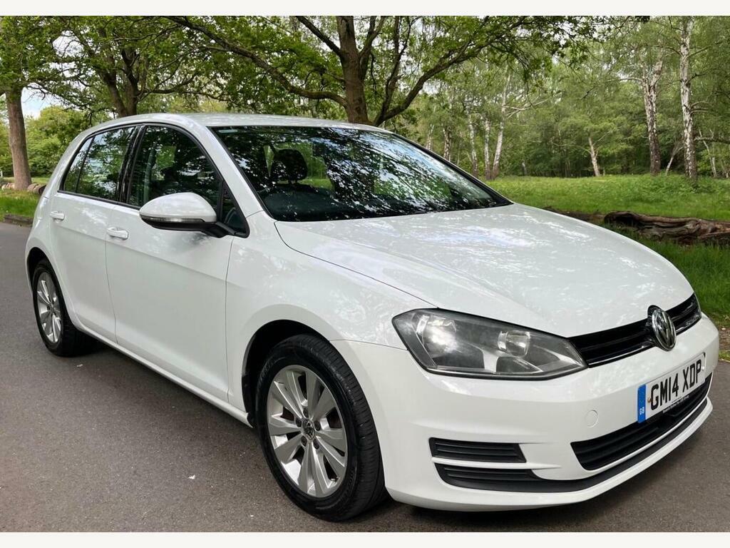 Volkswagen Golf 1.6 Tdi Bluemotion Tech Se Euro 5 S S GM14XDP White #2