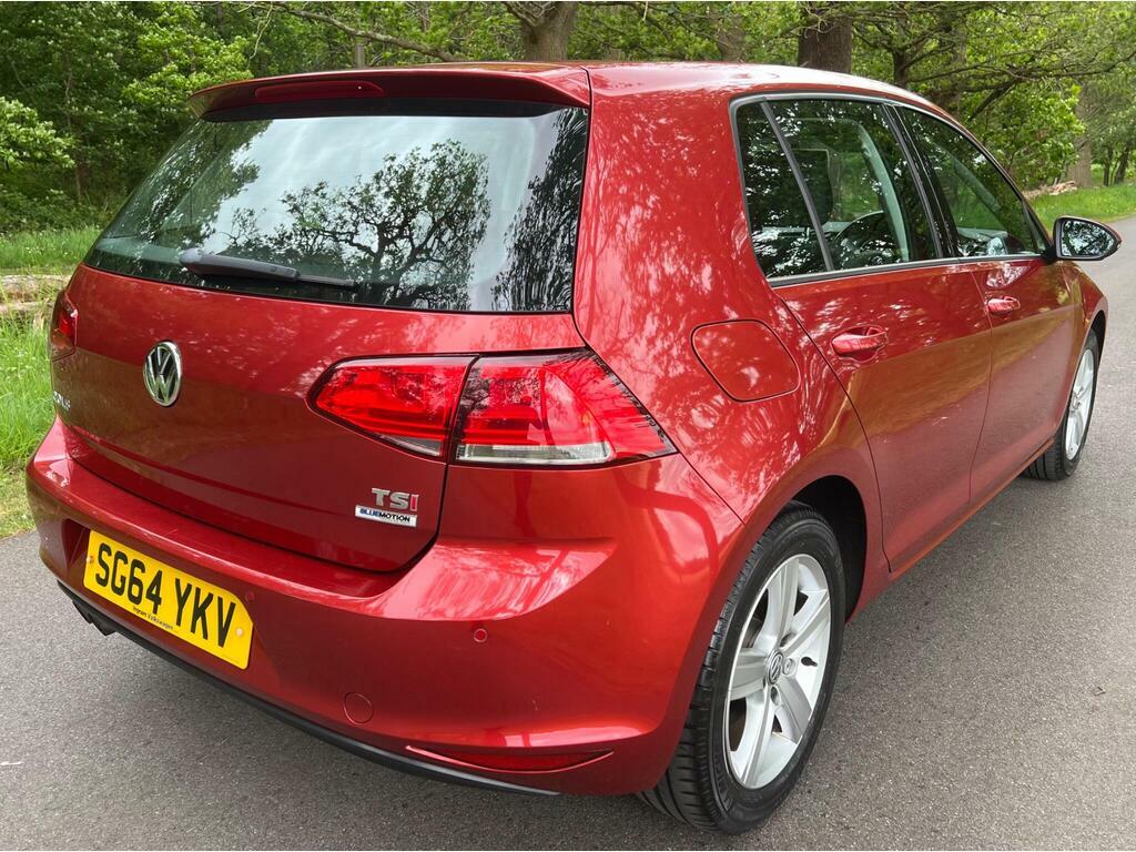 Volkswagen Golf 1.4 Tsi Bluemotion Tech Match Euro 5 S S Red #4