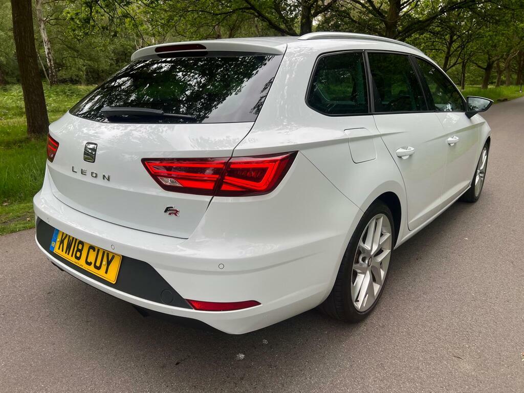 Seat Leon 1.4 Tsi Fr Technology St Euro 6 S S KW18CUY White #6