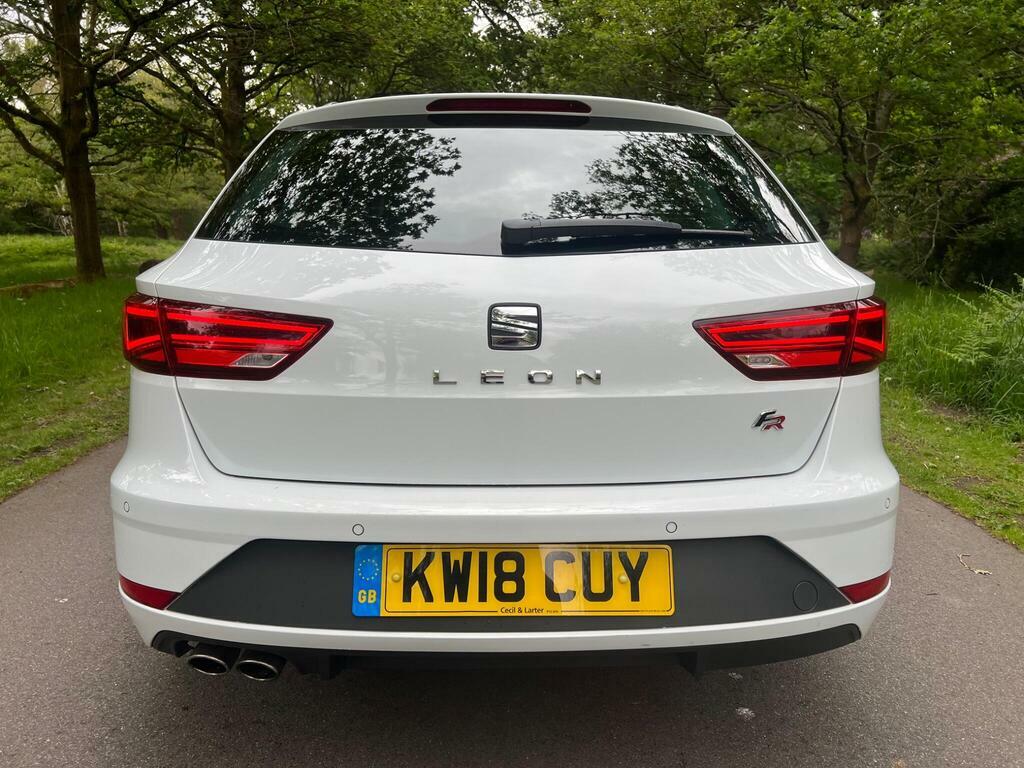 Seat Leon 1.4 Tsi Fr Technology St Euro 6 S S KW18CUY White #5