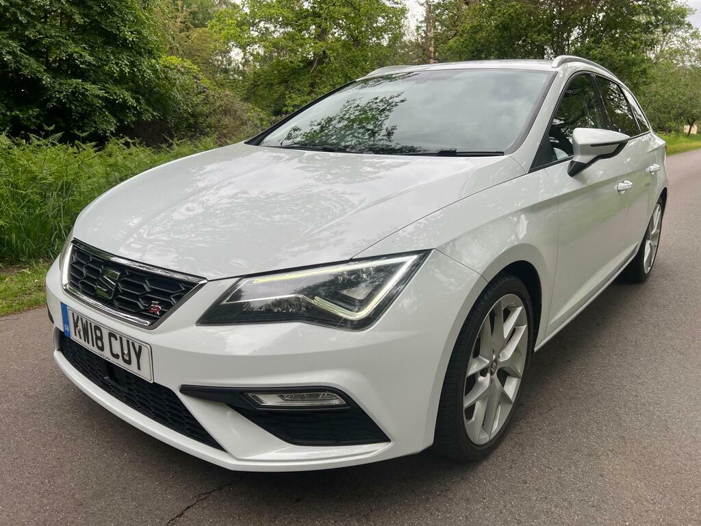 Seat Leon 1.4 Tsi Fr Technology St Euro 6 S S KW18CUY White #3