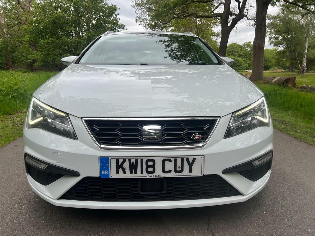 Seat Leon 1.4 Tsi Fr Technology St Euro 6 S S KW18CUY White #2