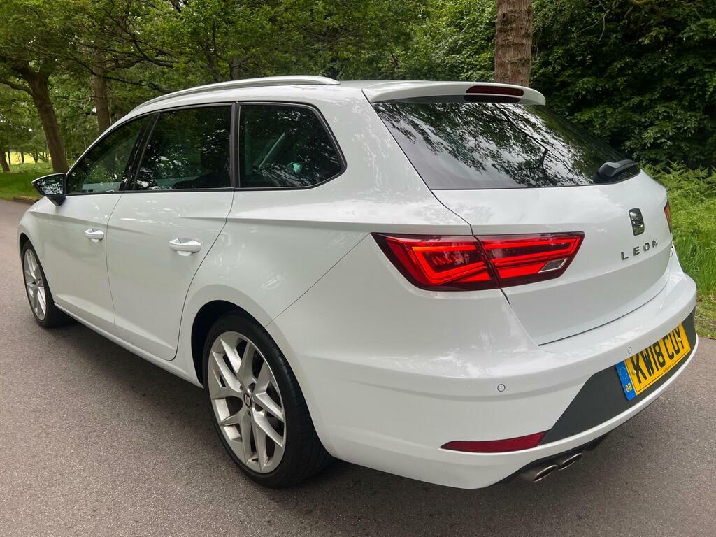 Seat Leon 1.4 Tsi Fr Technology St Euro 6 S S KW18CUY White #4
