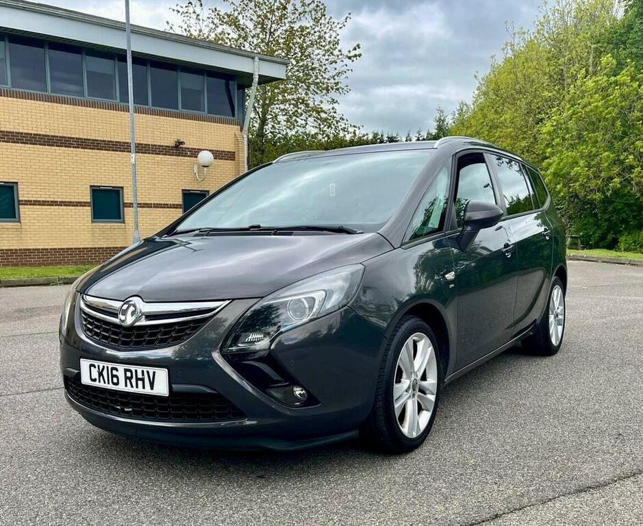 Vauxhall Zafira Tourer Mpv 1.4I Turbo Sri Euro 6 201616 CK16RHV Grey #4