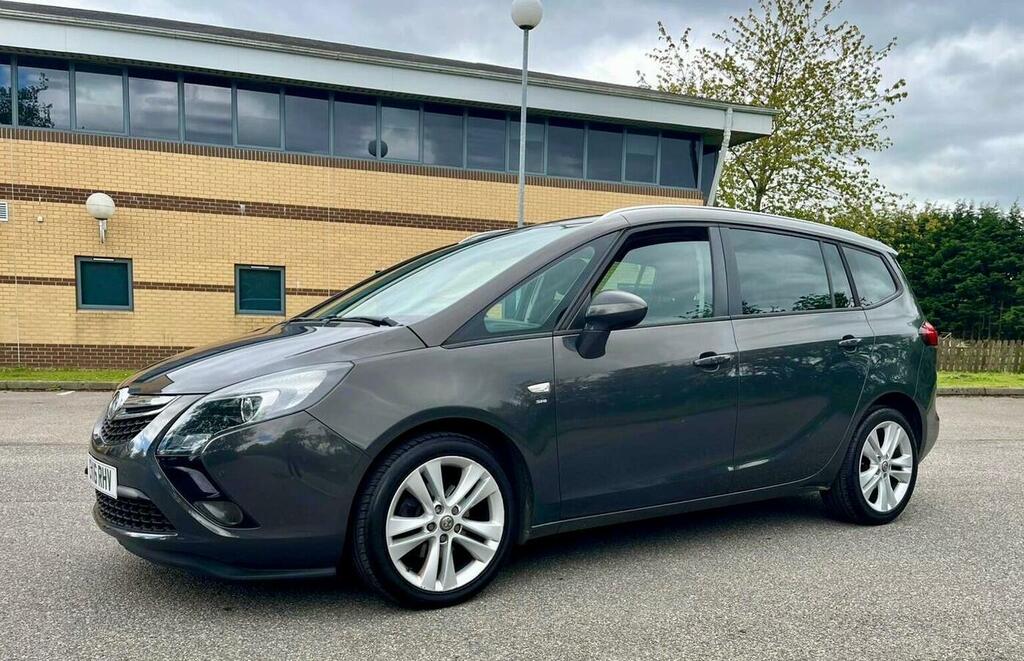 Vauxhall Zafira Tourer Mpv 1.4I Turbo Sri Euro 6 201616 CK16RHV Grey #3