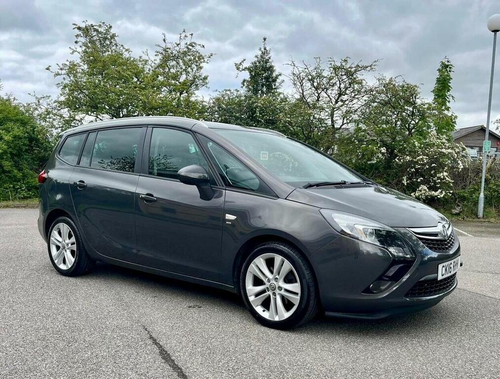 Vauxhall Zafira Tourer Mpv 1.4I Turbo Sri Euro 6 201616 CK16RHV Grey #6