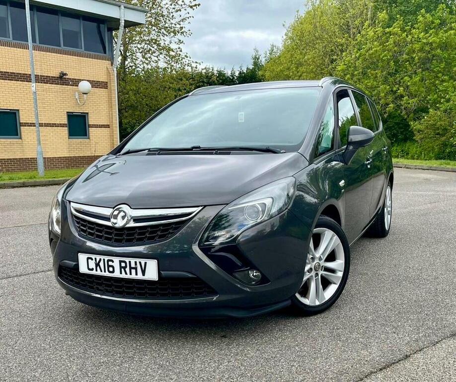 Vauxhall Zafira Tourer Mpv 1.4I Turbo Sri Euro 6 201616 CK16RHV Grey #2