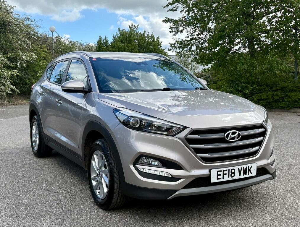 Hyundai Tucson Suv 1.6 Gdi Blue Drive Se Euro 6 Ss 20181 EF18VWK White #6