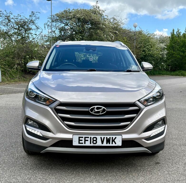 Hyundai Tucson Suv 1.6 Gdi Blue Drive Se Euro 6 Ss 20181 EF18VWK White #5
