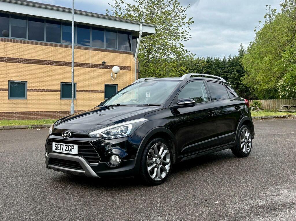 Hyundai I20 Hatchback 1.0 T-gdi Active Euro 6 Ss 2017 SE17ZGP Black #2