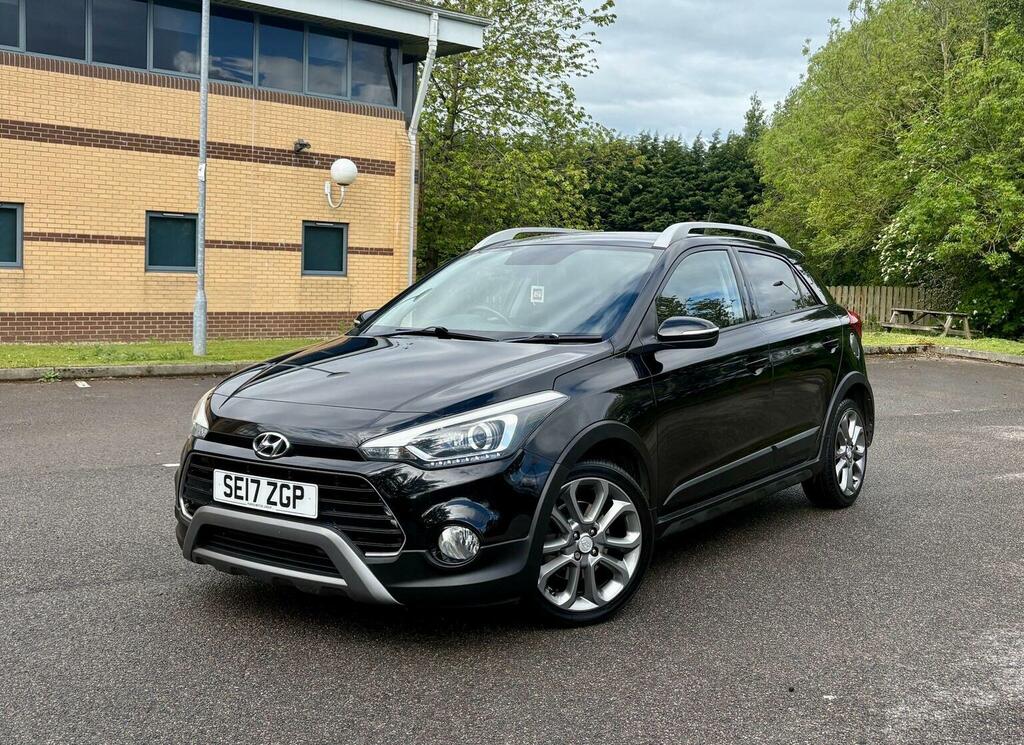 Hyundai I20 Hatchback 1.0 T-gdi Active Euro 6 Ss 2017 Black