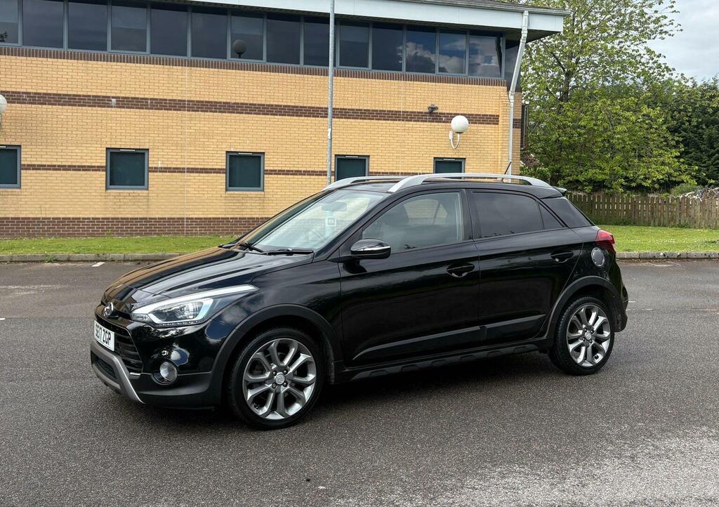 Hyundai I20 Hatchback 1.0 T-gdi Active Euro 6 Ss 2017 SE17ZGP Black #4