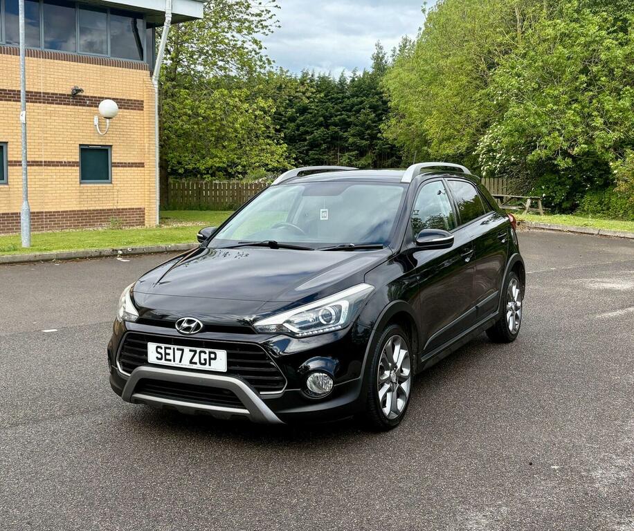 Hyundai I20 Hatchback 1.0 T-gdi Active Euro 6 Ss 2017 SE17ZGP Black #3