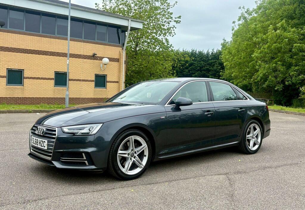 Audi A4 Saloon 1.4 Tfsi S Line Euro 6 Ss 201868 SL68HZC Grey #2