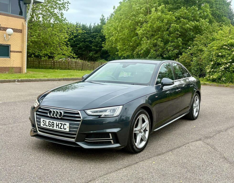 Audi A4 Saloon 1.4 Tfsi S Line Euro 6 Ss 201868 SL68HZC Grey #3