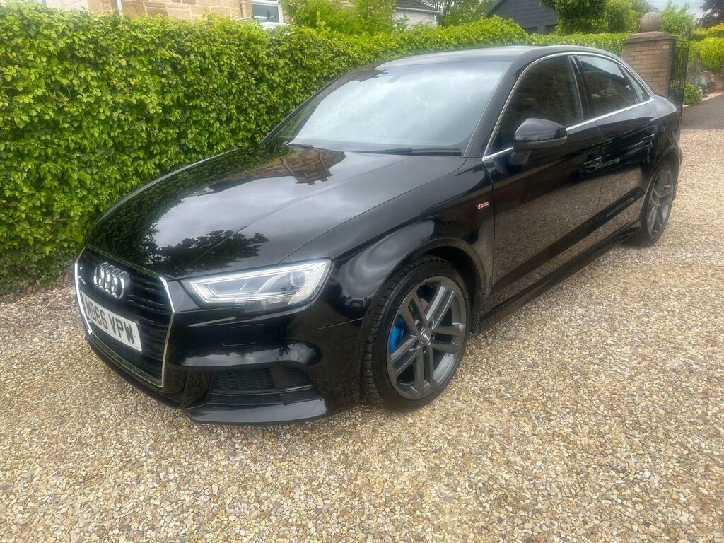 Audi A3 1.6 Tdi S Line Euro 6 S S MD66VPW Black #4