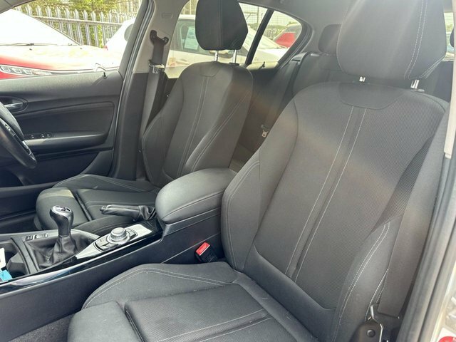 BMW 1 Series 1.5 116D Sport Hatchback Euro 6 YH67NGO Silver #6