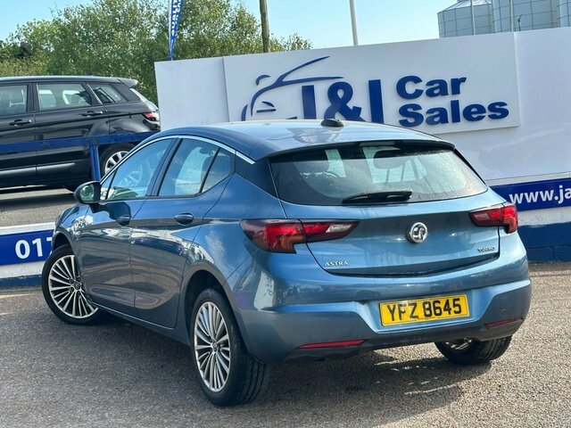 Vauxhall Astra 1.4I Turbo Elite Hatchback Euro YFZ8645 Blue #5