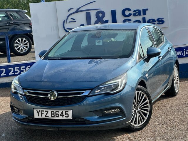 Vauxhall Astra 1.4I Turbo Elite Hatchback Euro YFZ8645 Blue #2