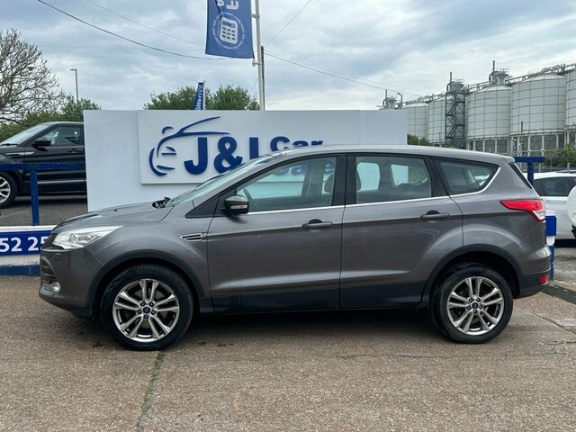 Ford Kuga 2.0 Tdci Titanium X Suv 2Wd Euro MA14EDK Grey #3