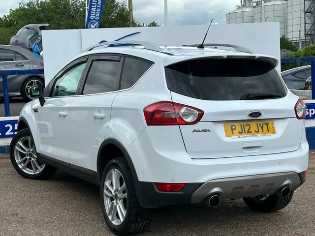 Ford Kuga 2.0 Tdci Titanium X Suv Awd Euro PJ12JYT White #5
