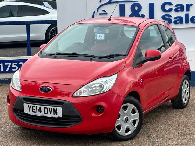 Ford KA 1.2 Edge Hatchback Euro 6 S S YE14DVM Red #2
