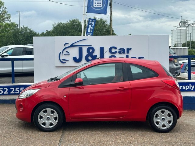 Ford KA 1.2 Edge Hatchback Euro 6 S S YE14DVM Red #3