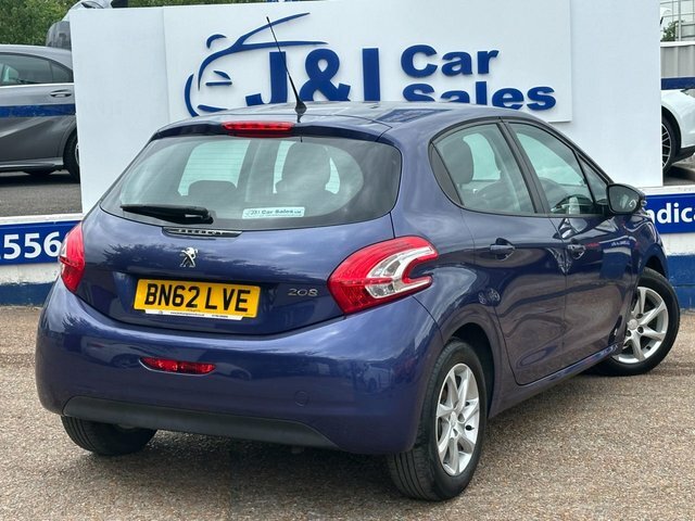 Peugeot 208 1.2 Vti Active Hatchback Euro 5 BN62LVE Blue #4