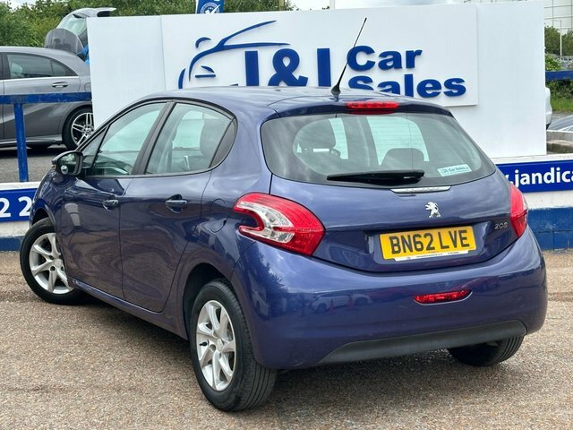 Peugeot 208 1.2 Vti Active Hatchback Euro 5 BN62LVE Blue #5