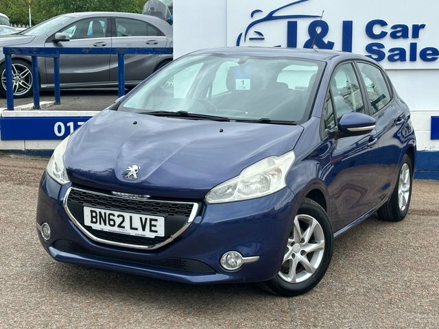 Peugeot 208 1.2 Vti Active Hatchback Euro 5 BN62LVE Blue #2