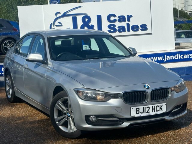 BMW 3 Series 2.0 320D Sport Saloon Euro 5 S Silver