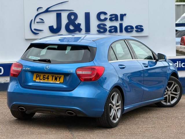 Mercedes-Benz A Class 1.5 A180 Cdi Sport Hatchback Eur PJ64TWY Blue #4