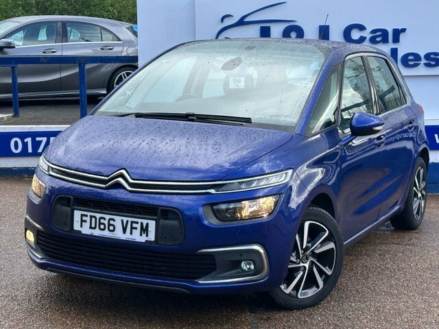 Citroen C4 Picasso 1.6 Bluehdi Feel Mpv Euro 6 S S FD66VFM Blue #2