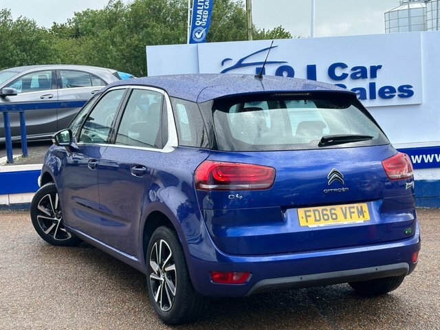 Citroen C4 Picasso 1.6 Bluehdi Feel Mpv Euro 6 S S FD66VFM Blue #5